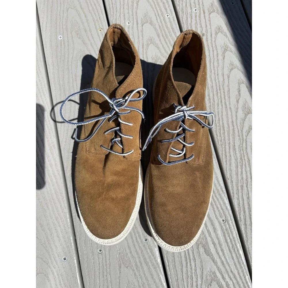 Sorel NM2560-224 Tobacco Brown Suede‎ Leather Chukka Ankle Boots Mens Size 10